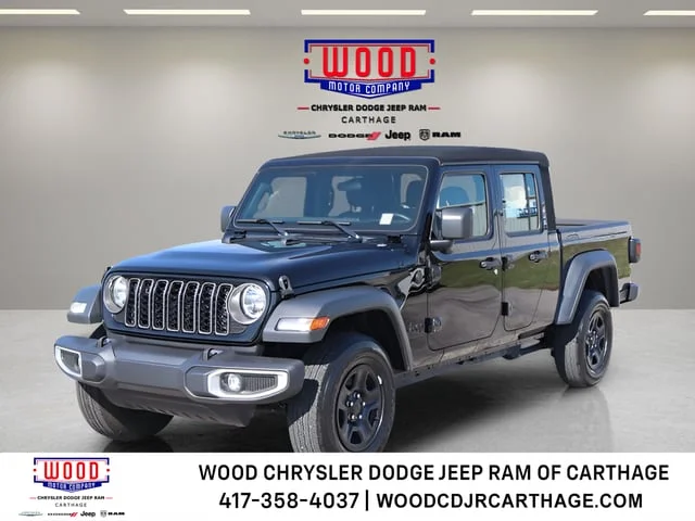 Used 2024 Black Clearcoat Jeep Sport image 7