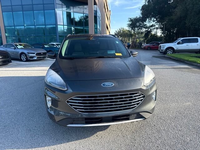 Used 2020 Magnetic Metallic Ford Titanium Hybrid image 9