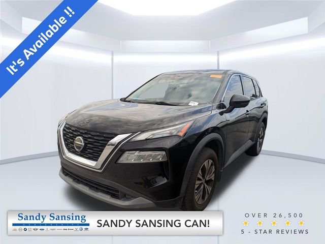 Used 2021 Black Nissan SV image 1