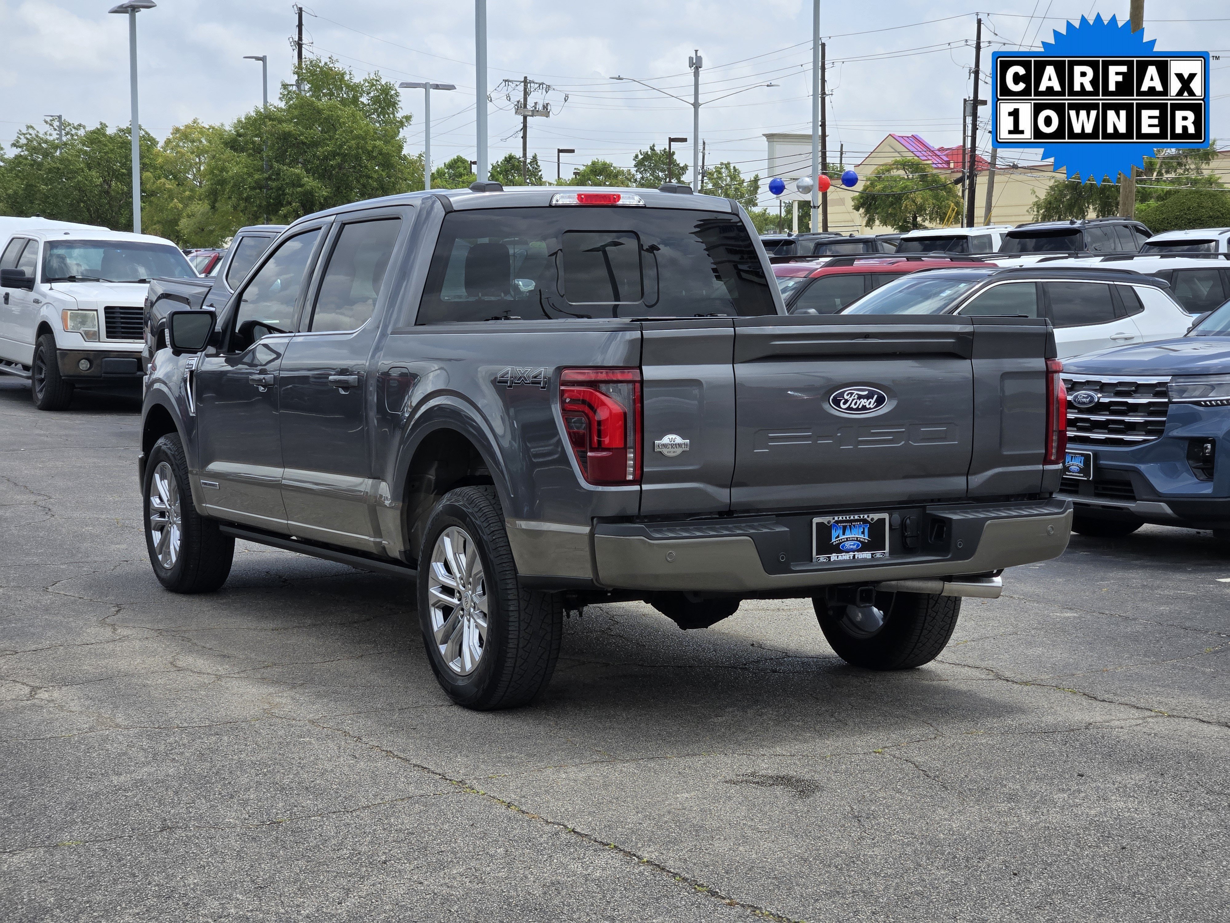 Used 2025 Gray Metallic Ford King Ranch image 5