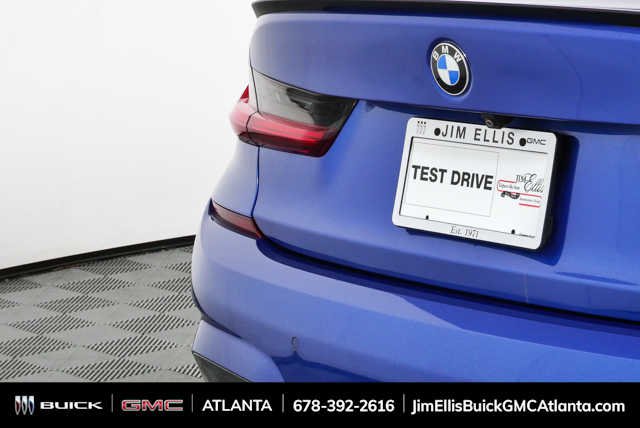 Used 2021 Portimao Blue Metallic BMW 330i image 36