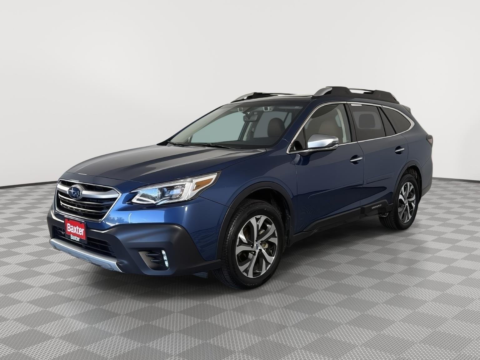 Used 2021 Abyss Blue Pearl Subaru Touring XT image 3