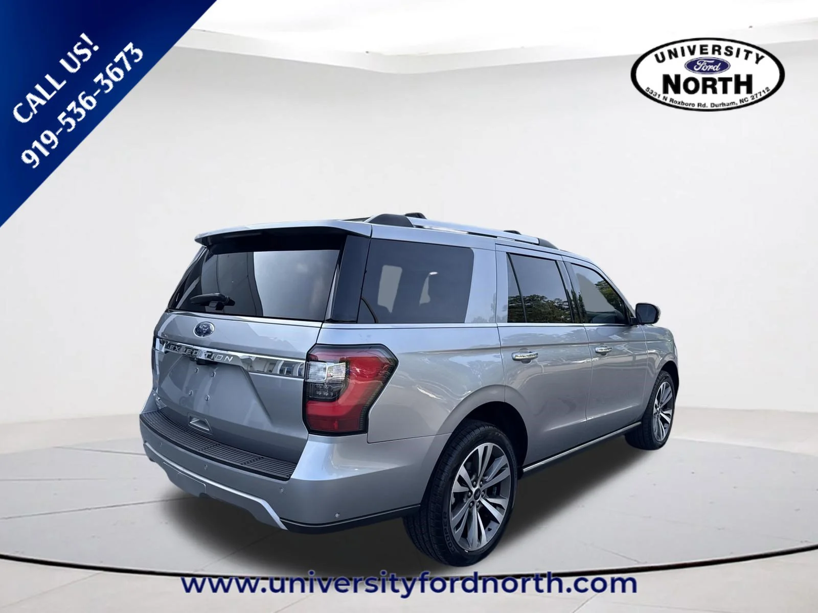 Used 2021 Iconic Silver Metallic Ford Limited image 7