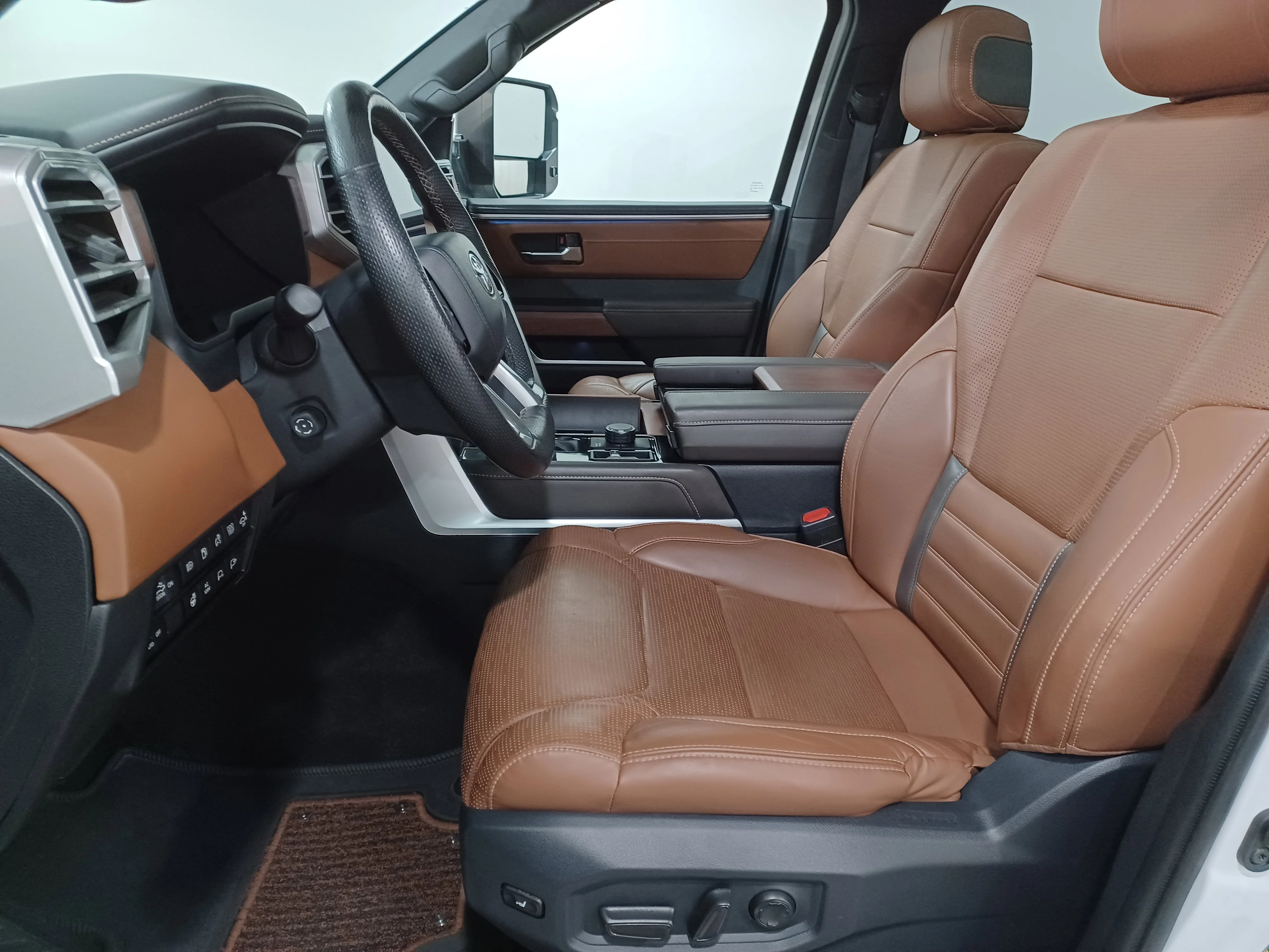 Certified Used 2024 Wind Chill Pearl Toyota 1794 Edition*i-FORCE MAX | 360° Cam | Cooled Leather | Pano Roof | Htd Wheel | Tow Pkg | JBL® image 10