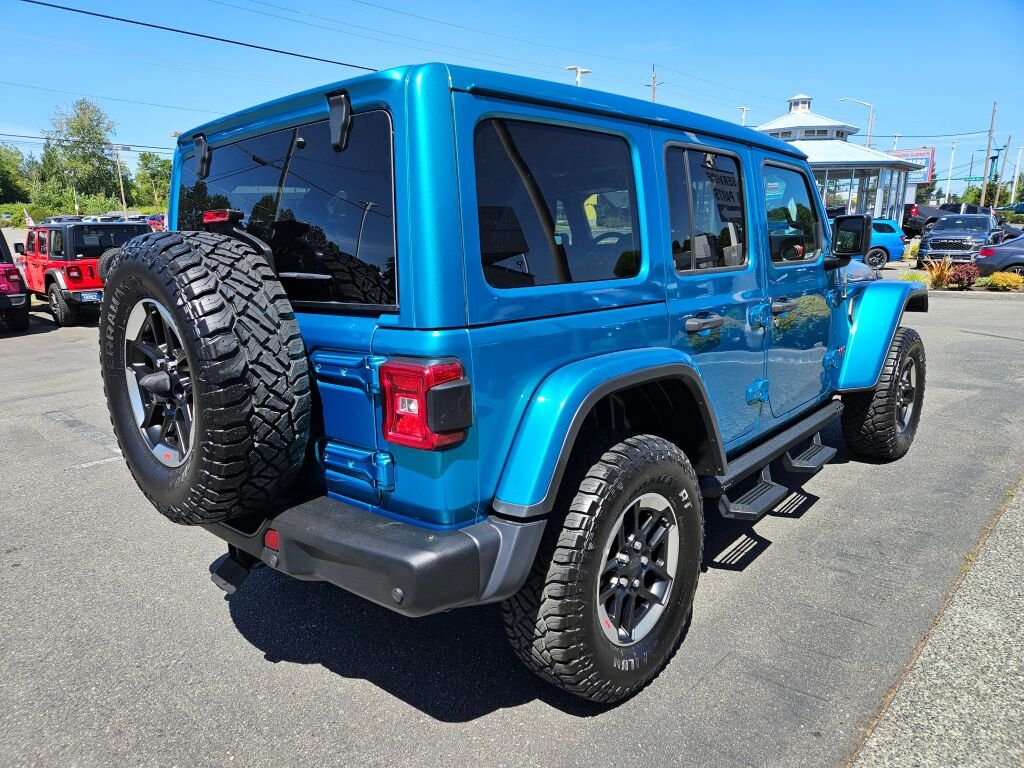 Used 2020 Bikini Pearl Coat Jeep Unlimited Rubicon image 5