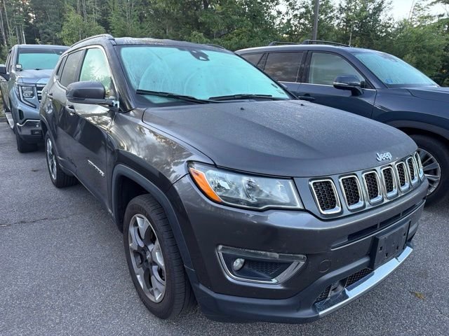 Used 2021 Granite Crystal Metallic Clearcoat Jeep Limited image 3