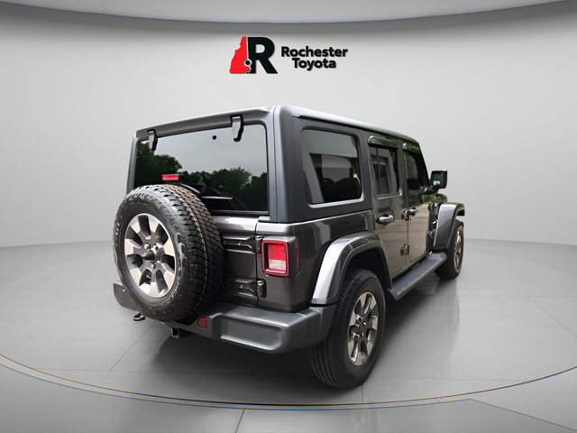 Used 2020 Gray Jeep Unlimited Sahara image 7