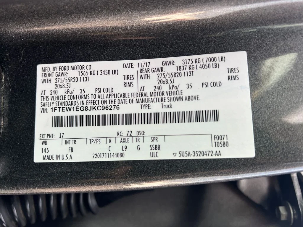 Used 2018 Gray Ford XLT image 47