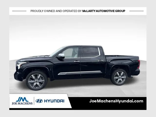 Used 2023 Black Toyota Capstone image 1
