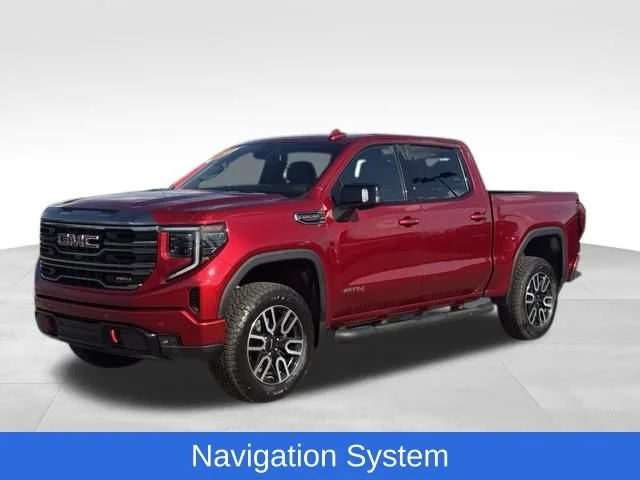 Used 2023 Volcanic Red Tintcoat GMC AT4 image 1