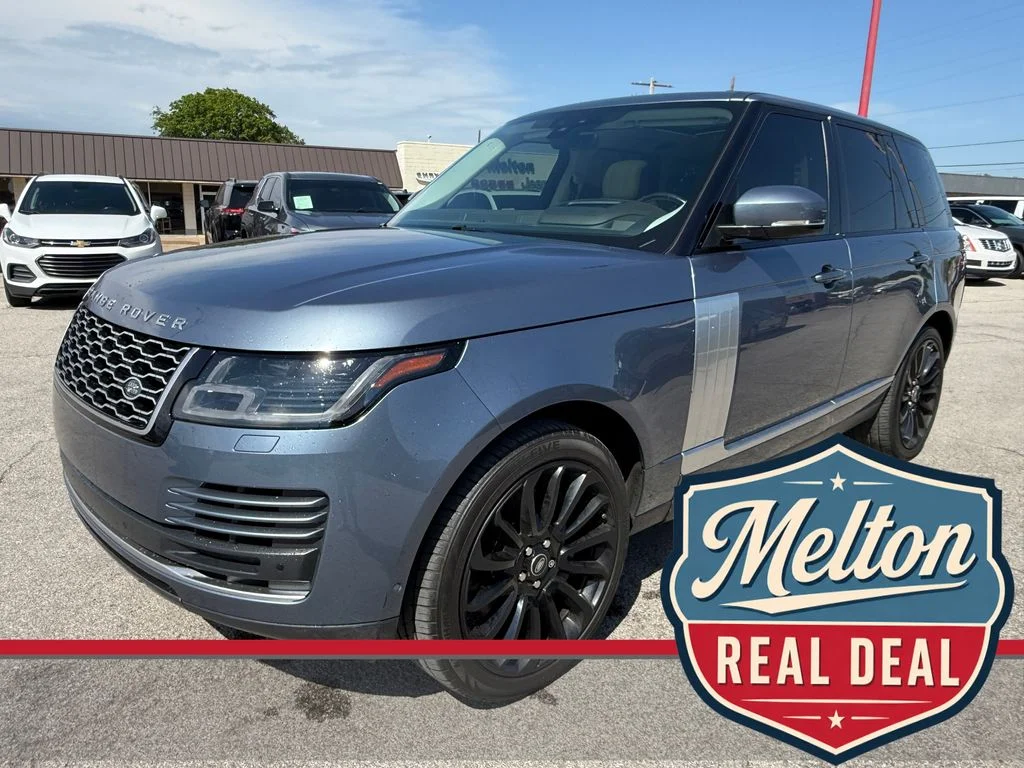 Used 2019 Blue Land Rover 3.0L V6 Supercharged HSE image 1