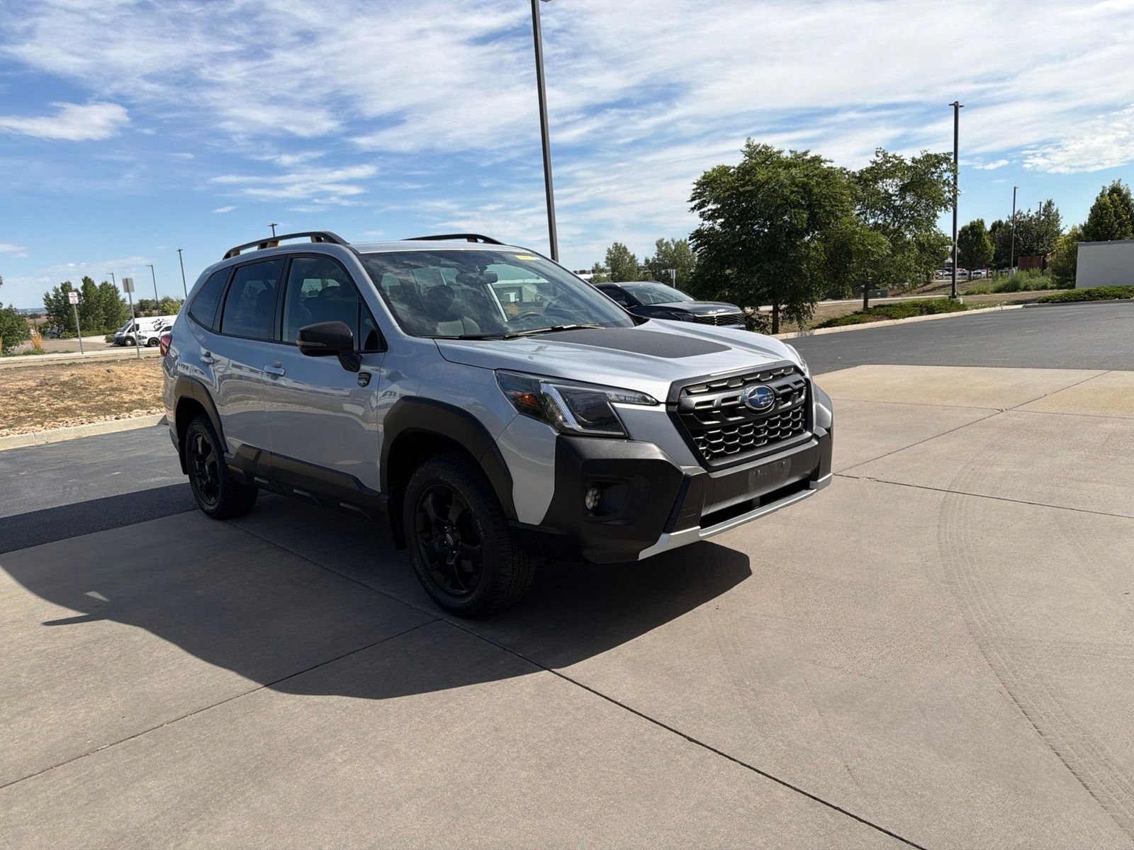 Used 2023 Silver Subaru Wilderness image 3