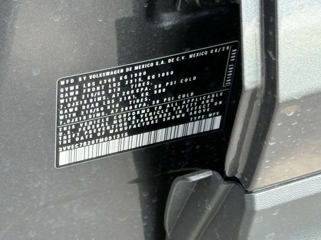 New 2026 Gray Volkswagen 1.5T SE image 22