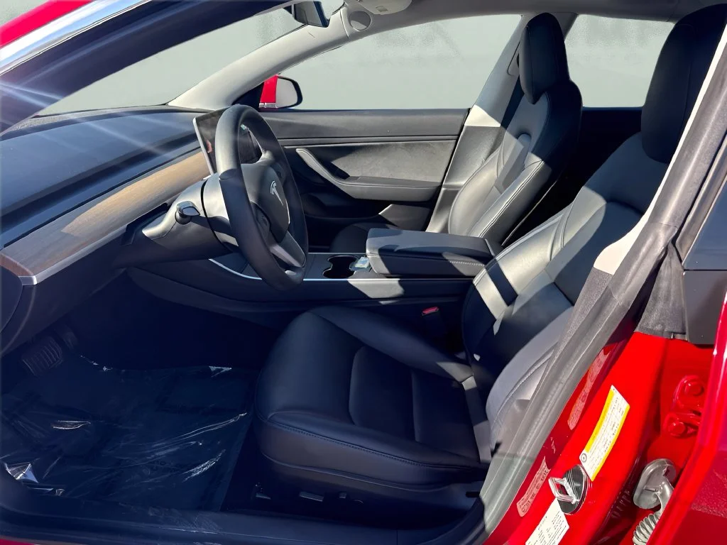 Used 2020 Red Tesla Performance image 9