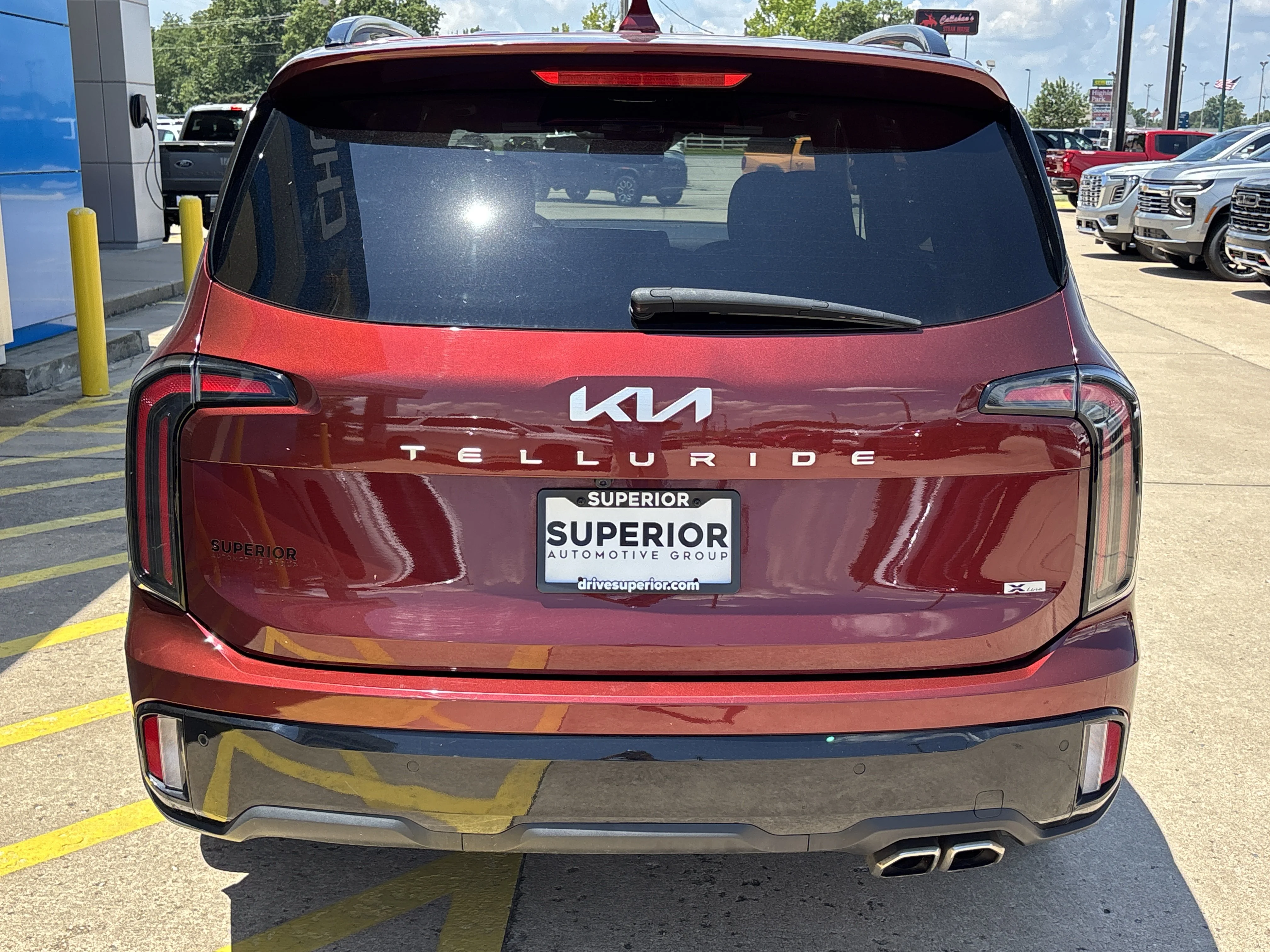 Used 2024 Dawning Red Kia SX X-Line AWD image 4