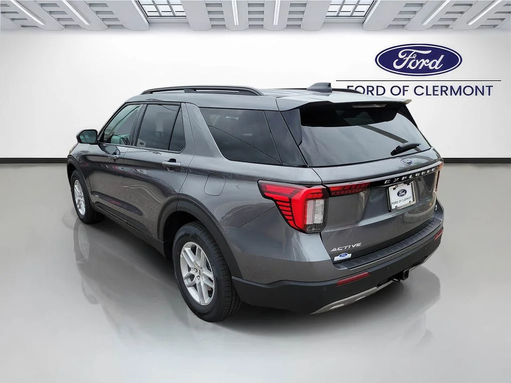 New 2026 Carbonized Gray Metallic Ford Active image 3