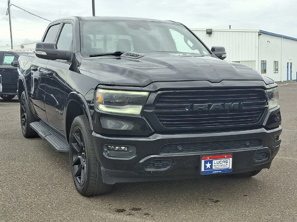 Used 2021 Black Ram Laramie Crew Cab 4x4 5