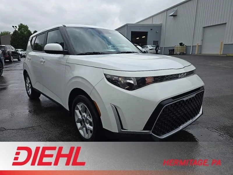 Used 2024 White Kia LX image 1