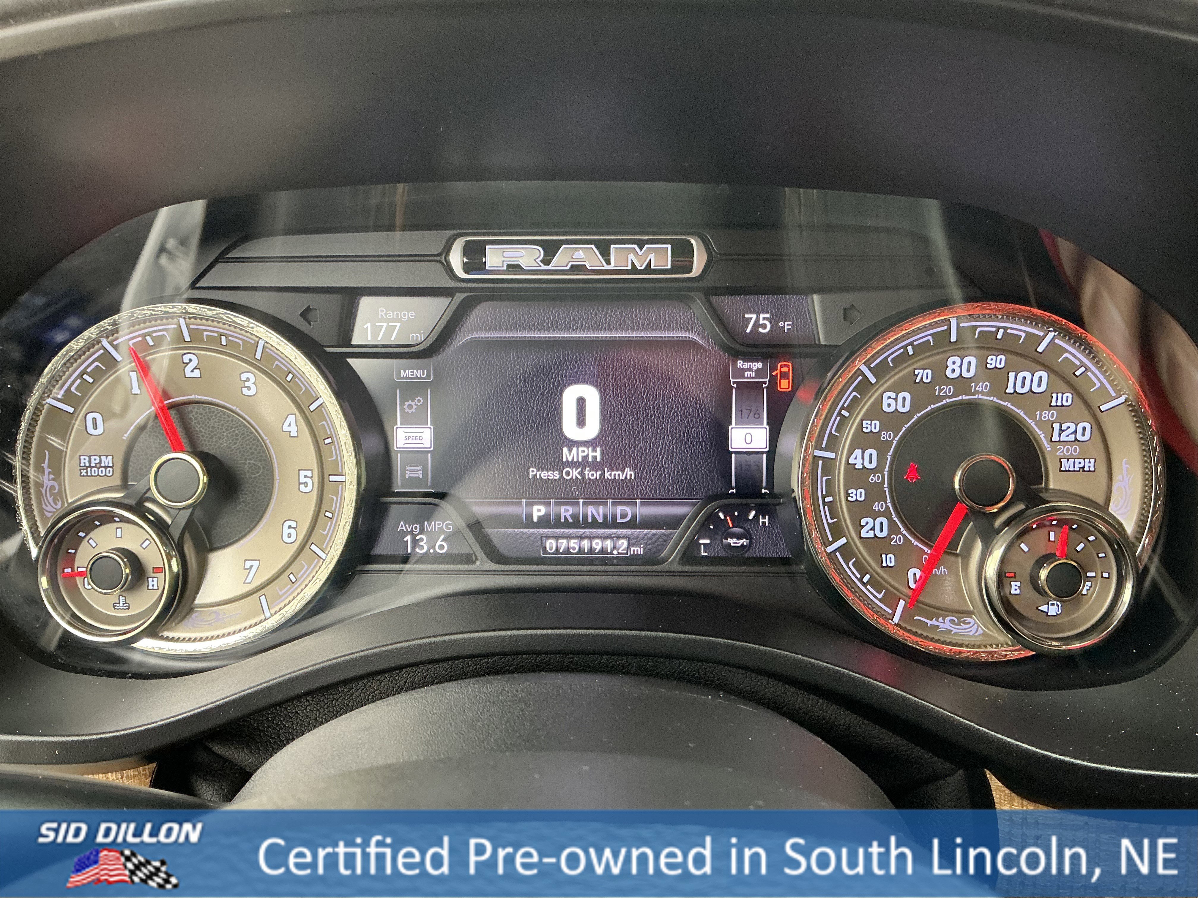 Used 2020 Bright White Clearcoat Ram Longhorn image 11