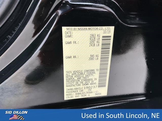 Used 2020 Super Black Nissan 2.5 S image 14