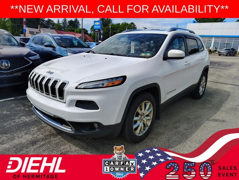 Used 2016 White Jeep Limited image 1