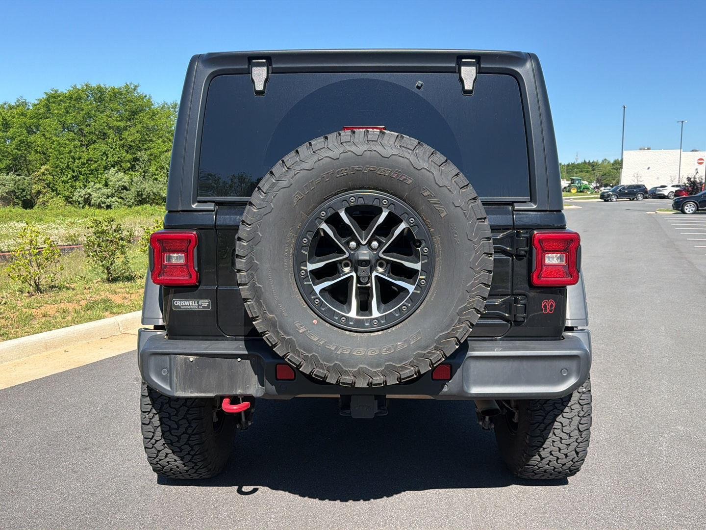 Used 2021 Black Clearcoat Jeep Unlimited Rubicon image 2