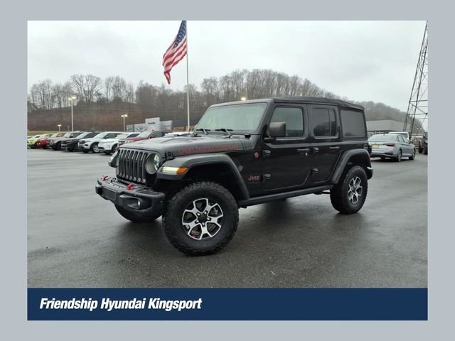 Used 2020 Black Jeep Unlimited Rubicon image 1