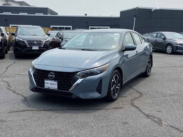 Used 2024 Atlantic Gray Metallic Nissan SV image 7