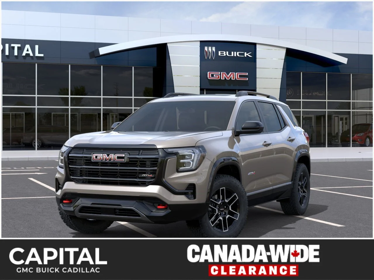 New 2027 Riverstone Metallic GMC AWD AT4 image 1