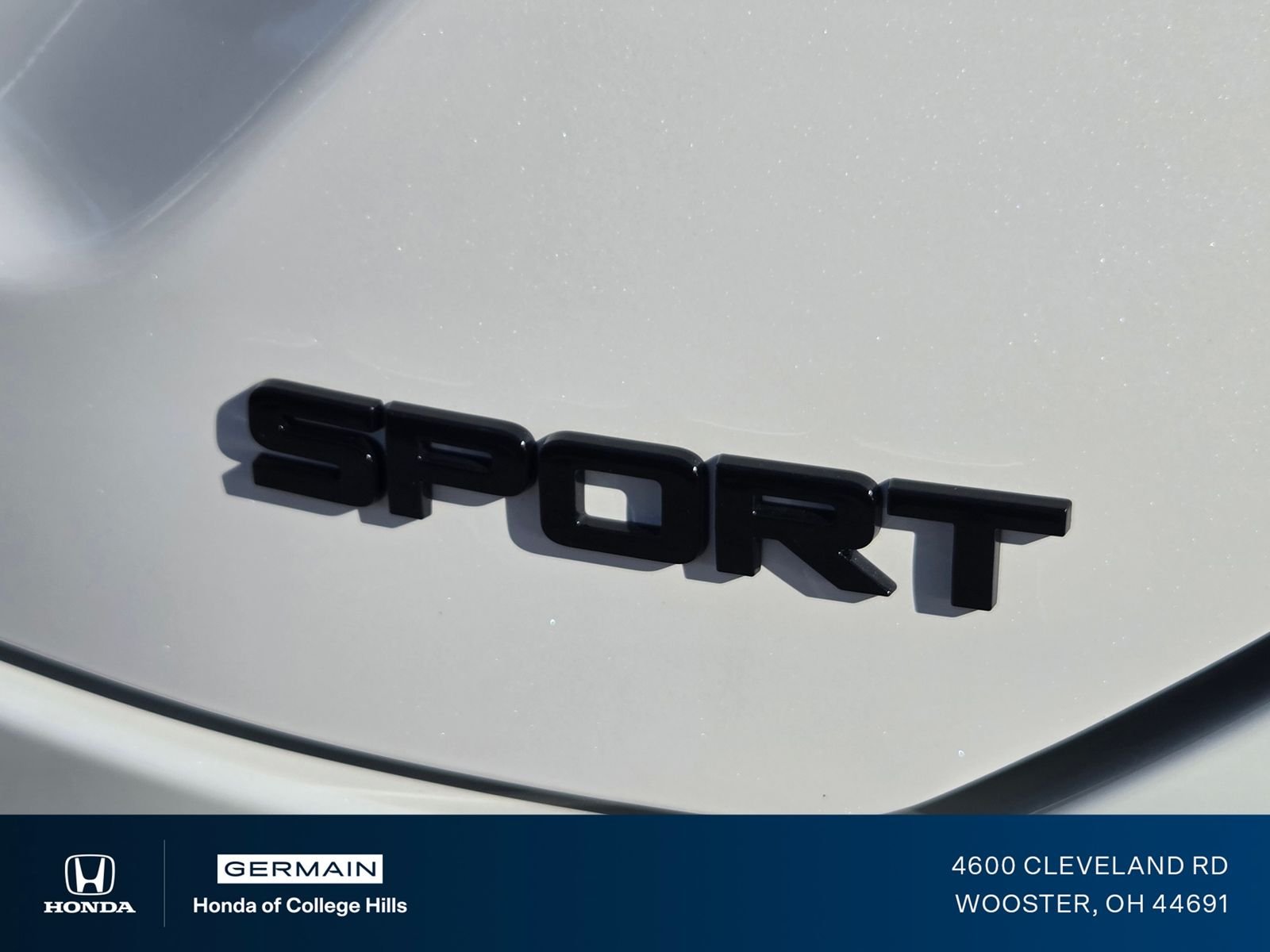 Used 2025 Platinum White Pearl Honda Sport image 20