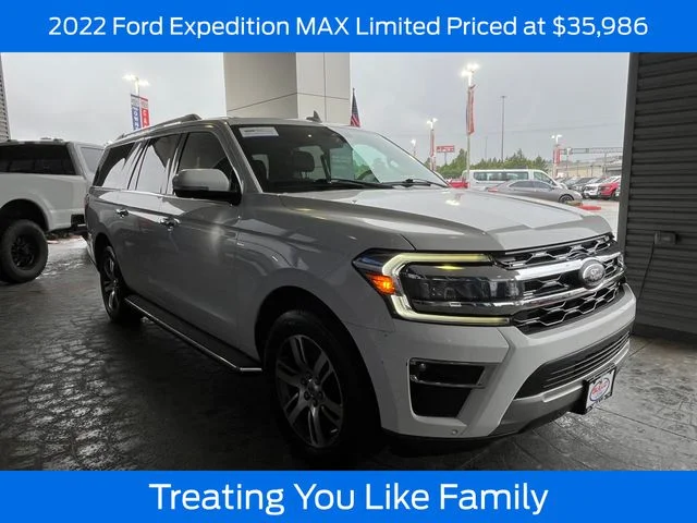 Certified Used 2022 Oxford White Ford Limited image 1