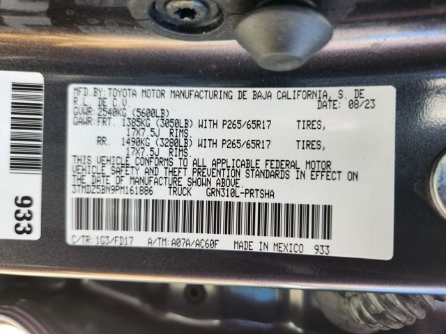 Used 2023 Gray Toyota TRD Sport image 32