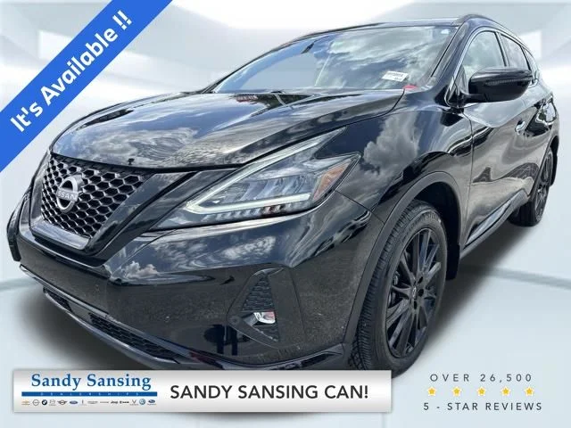 Used 2023 Black Nissan SV image 1