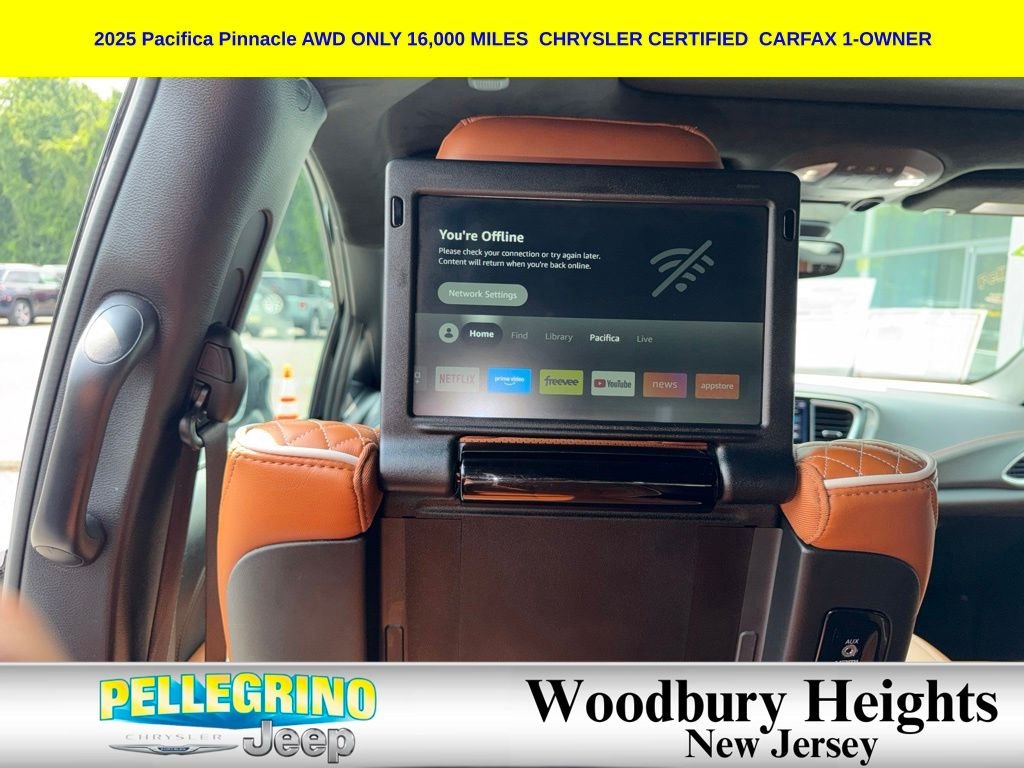 Certified Used 2025 Black Chrysler Pinnacle AWD image 24