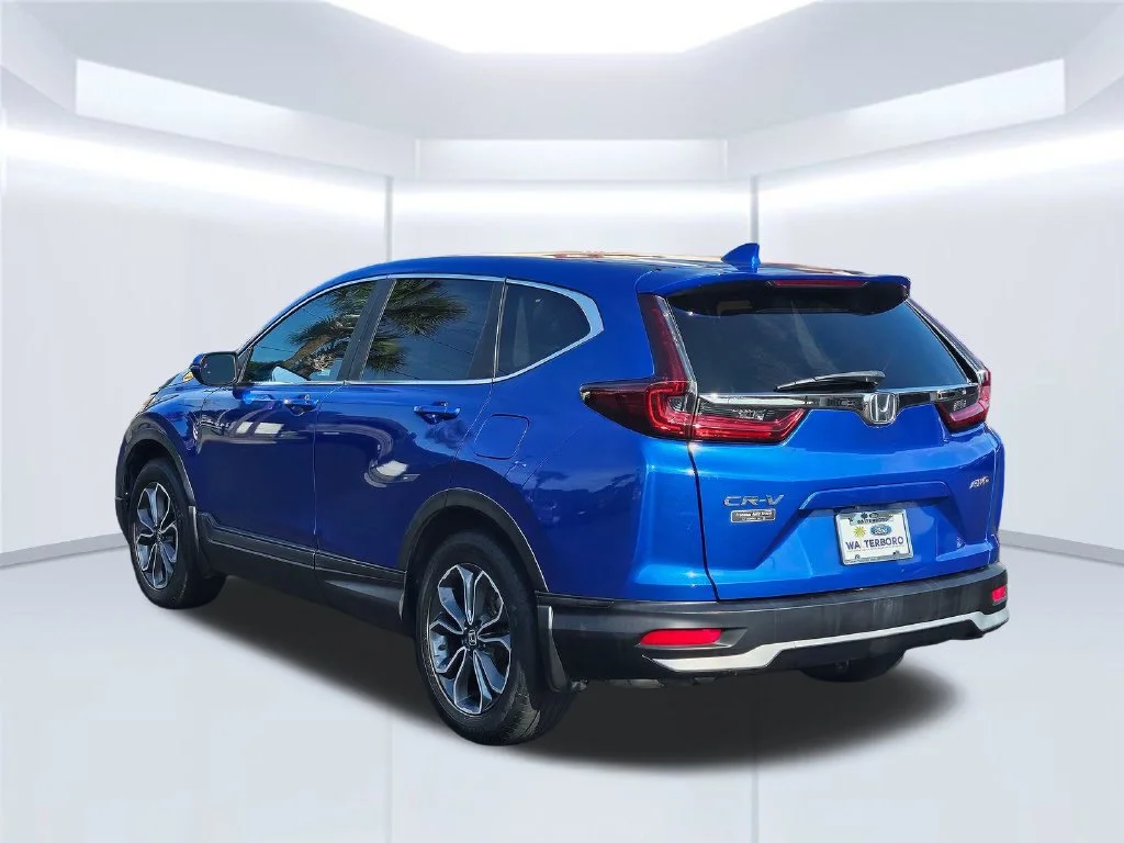 Used 2021 Aegean Blue Metallic Honda EX image 22