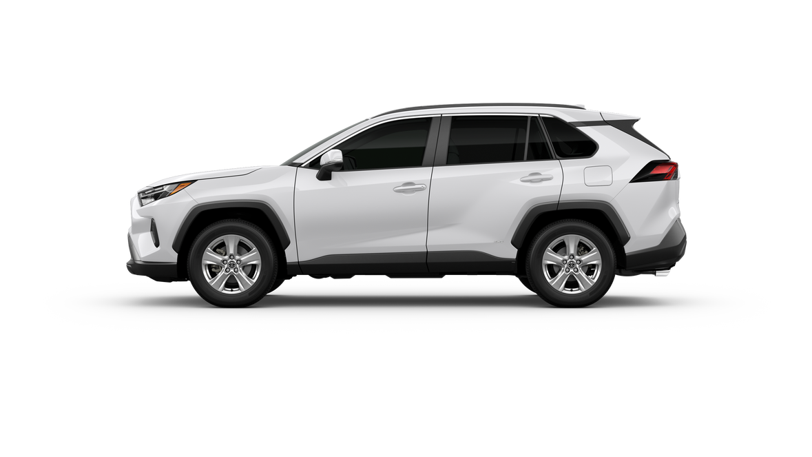 New 2025 Ice Cap Toyota Hybrid XLE image 3