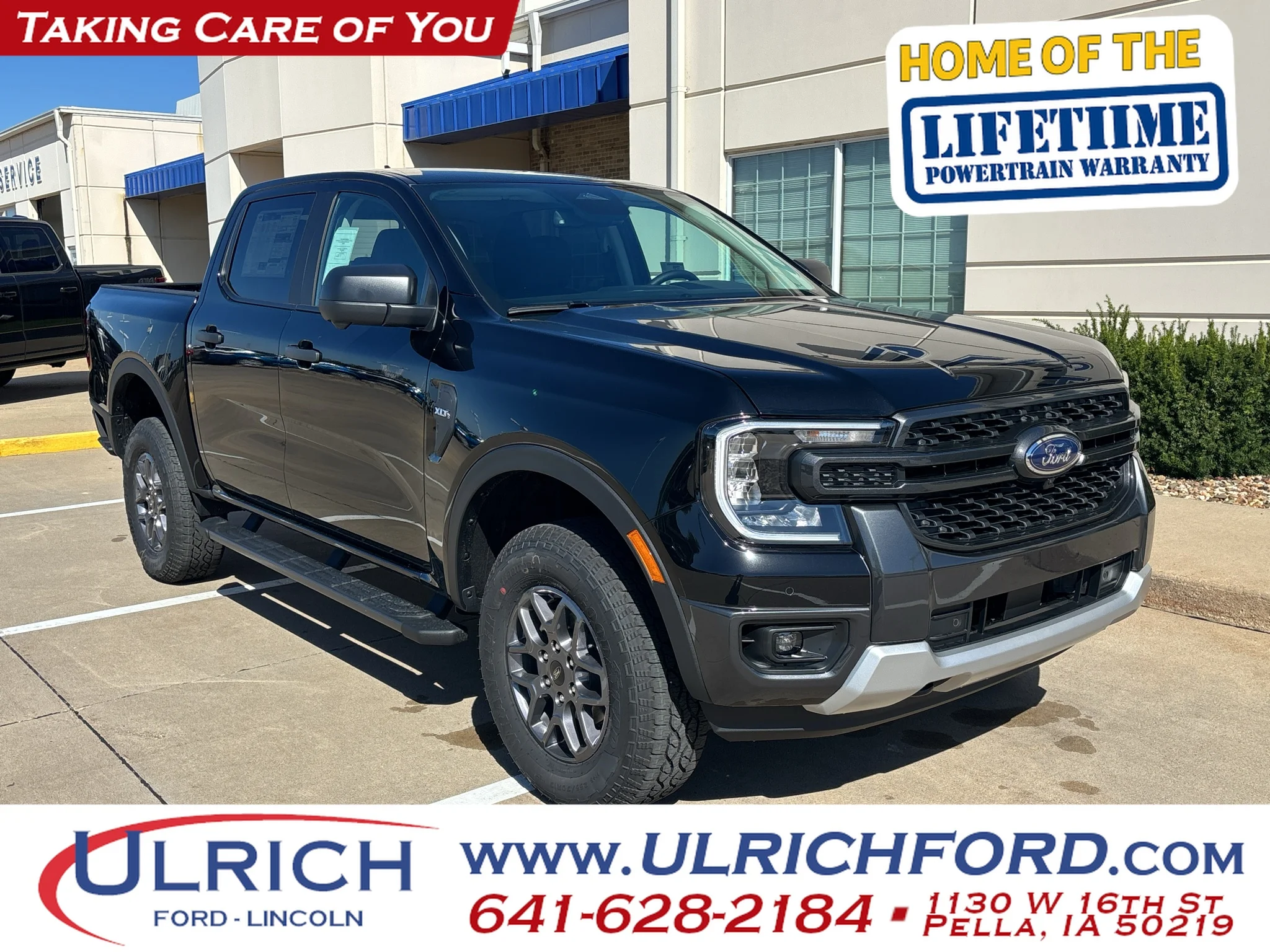 New 2026 Shadow Black Ford XLT image 1