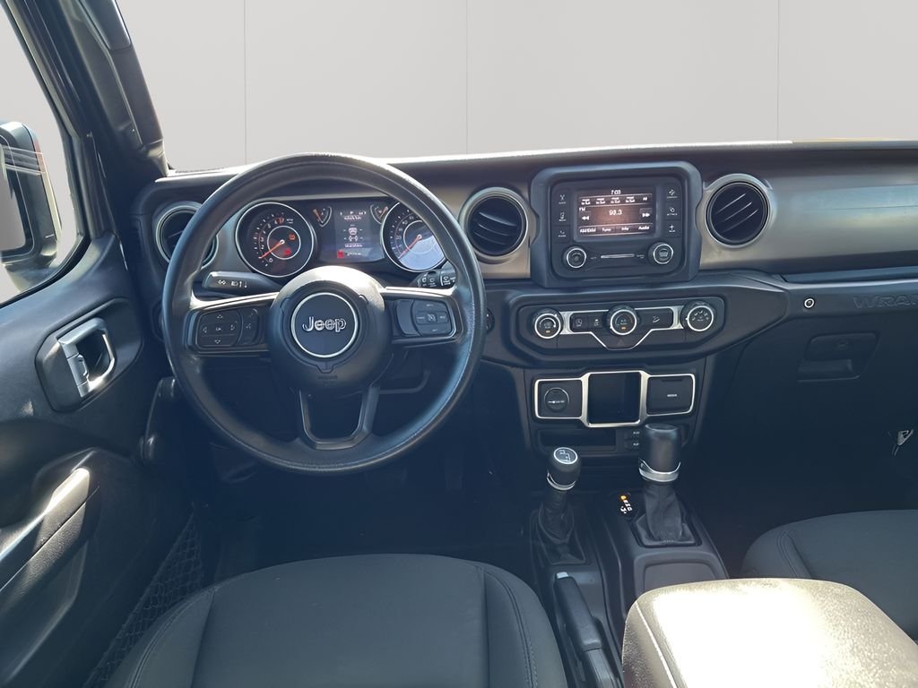 Used 2021 Black Jeep Unlimited Sport image 25