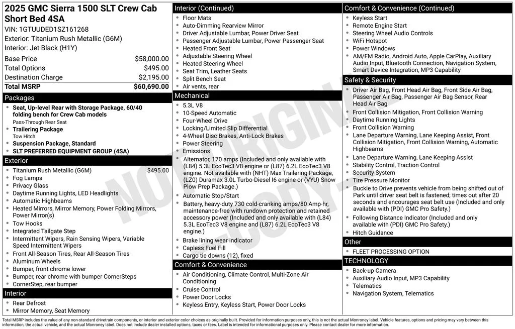 Used 2025 Silver GMC SLT image 40