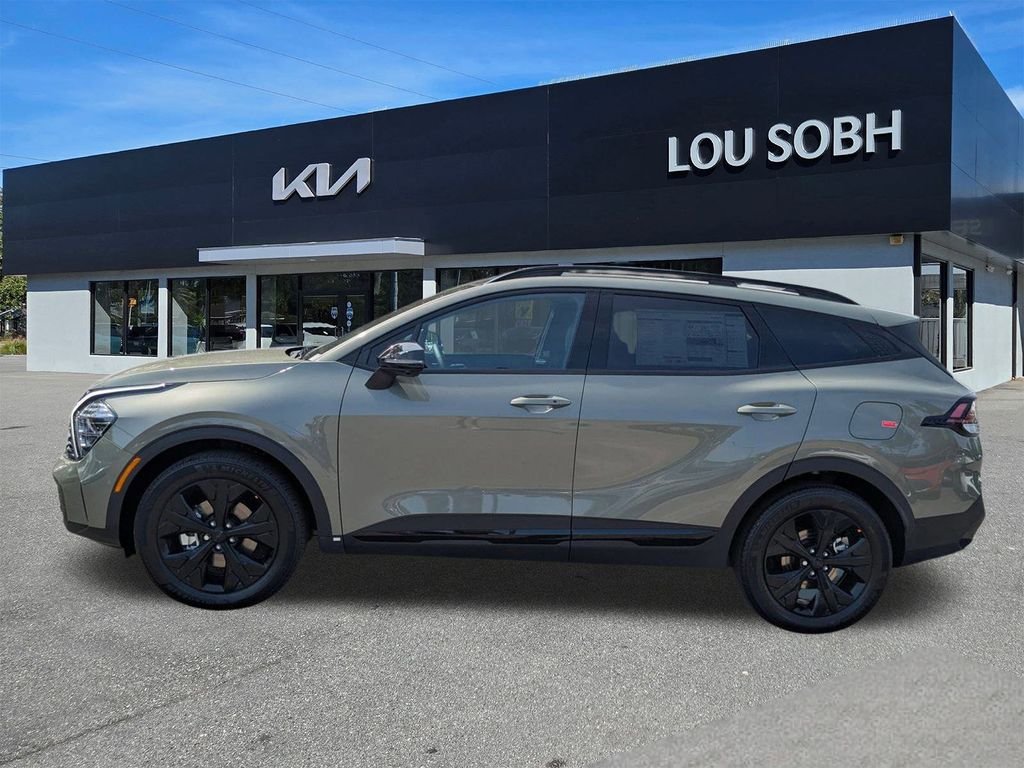 New 2025 Jungle Green Kia X-Line Prestige image 7