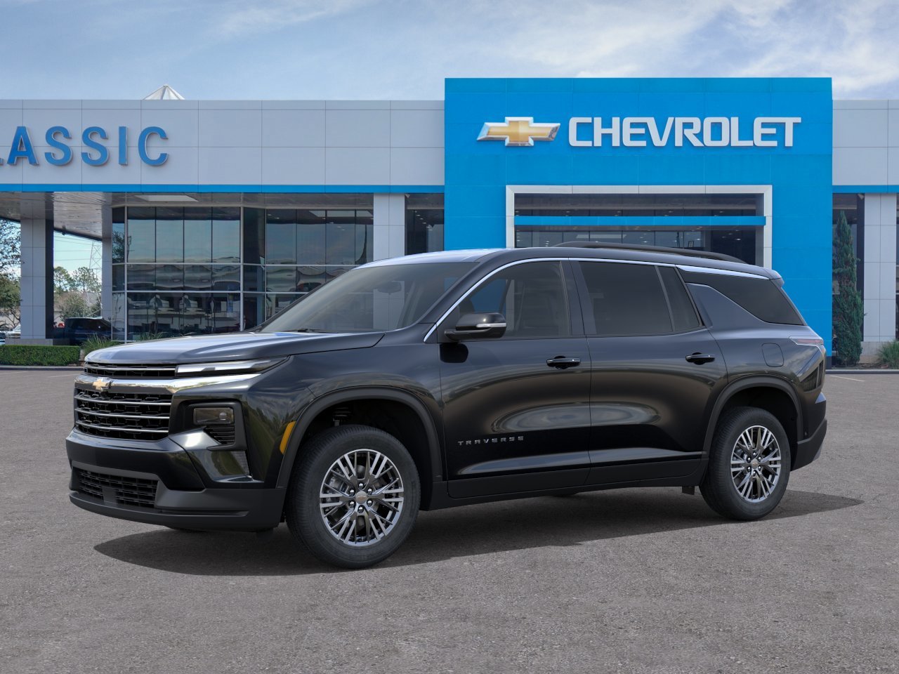 2026 Chevrolet Traverse LT Black at Classic Elite Chevrolet Sugar Land