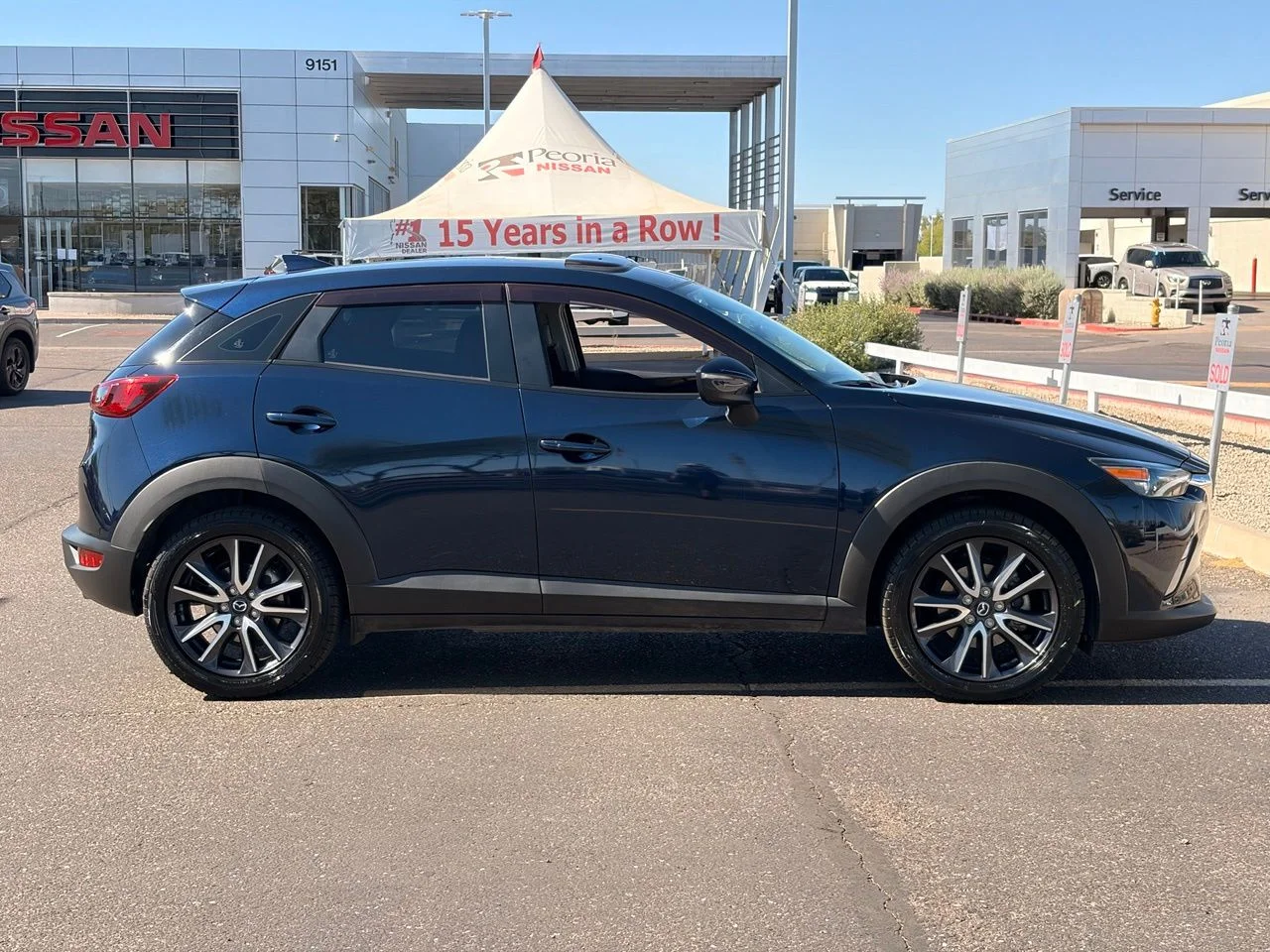 Used 2018 Deep Crystal Blue Mica Mazda Touring image 6