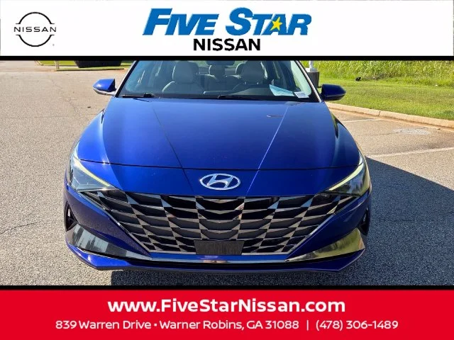 Used 2023 Blue Hyundai Limited image 2