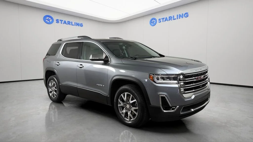 Certified Used 2021 SATIN STEEL METALLIC GMC SLT image 14