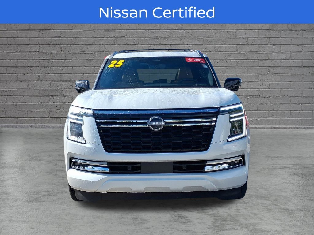 Certified Used 2025 White Nissan Platinum Reserve image 2