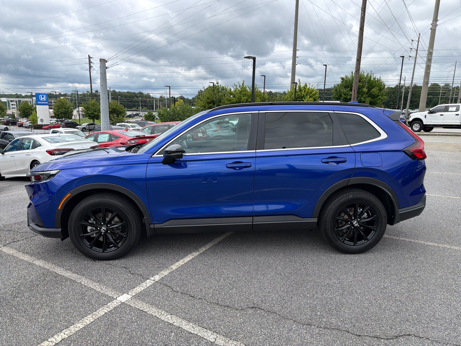Used 2025 Canyon River Blue Metallic Honda Sport-L image 6