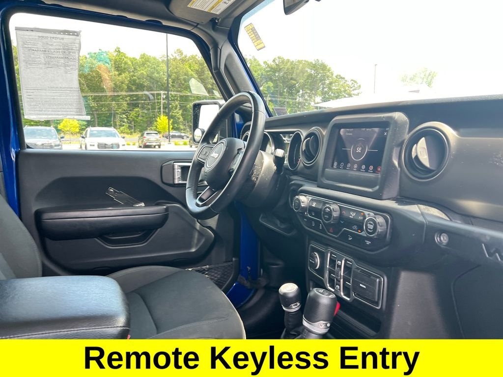 Used 2019 Ocean Blue Metallic Jeep Unlimited Sport S image 21