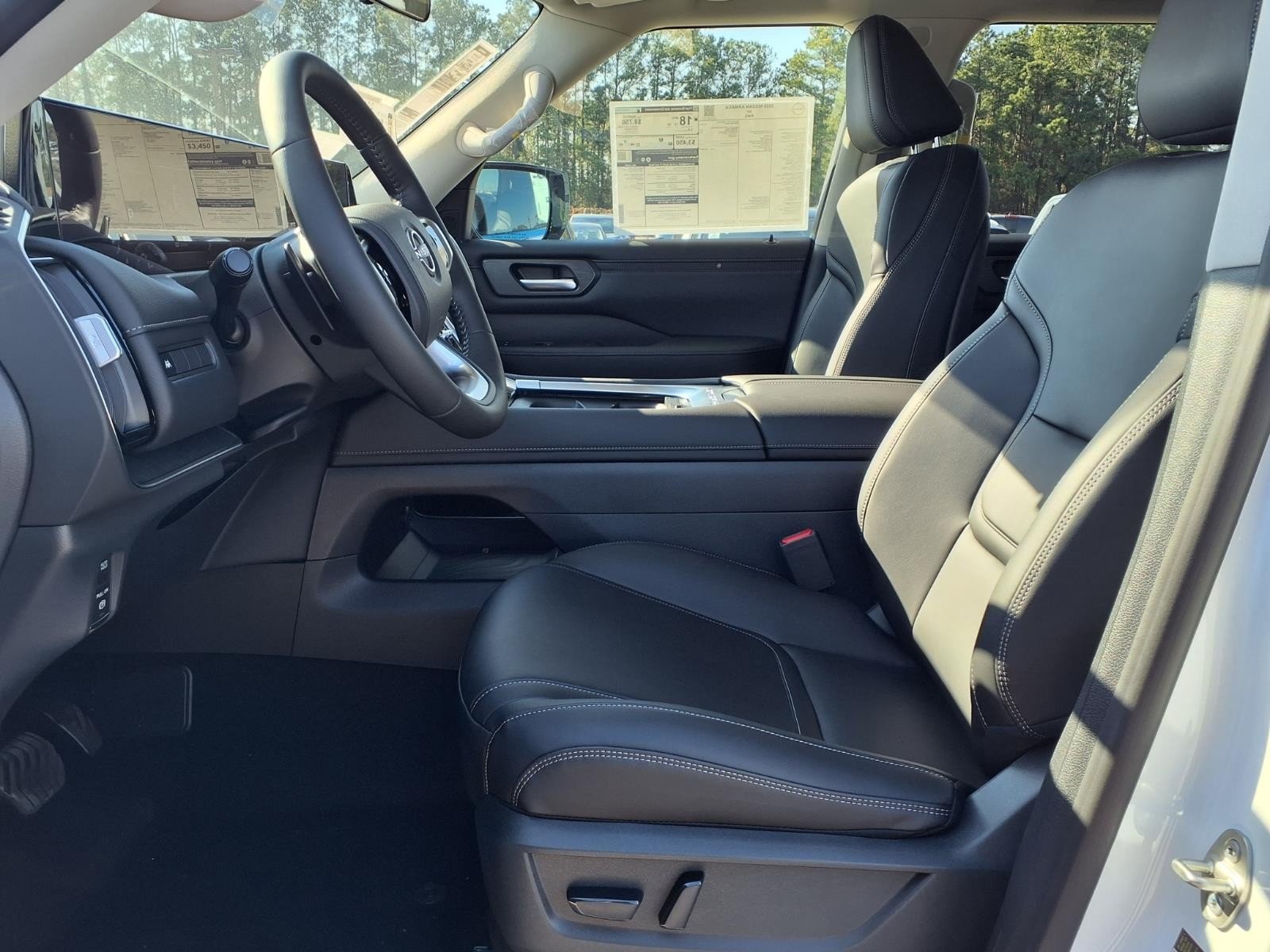 2026 Nissan Armada SV White at Robbins Nissan