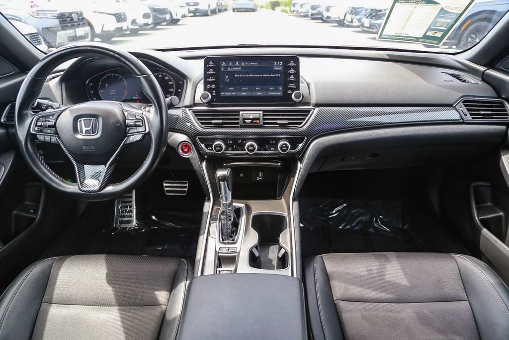 Used 2019 Platinum White Pearl Honda Sport image 12