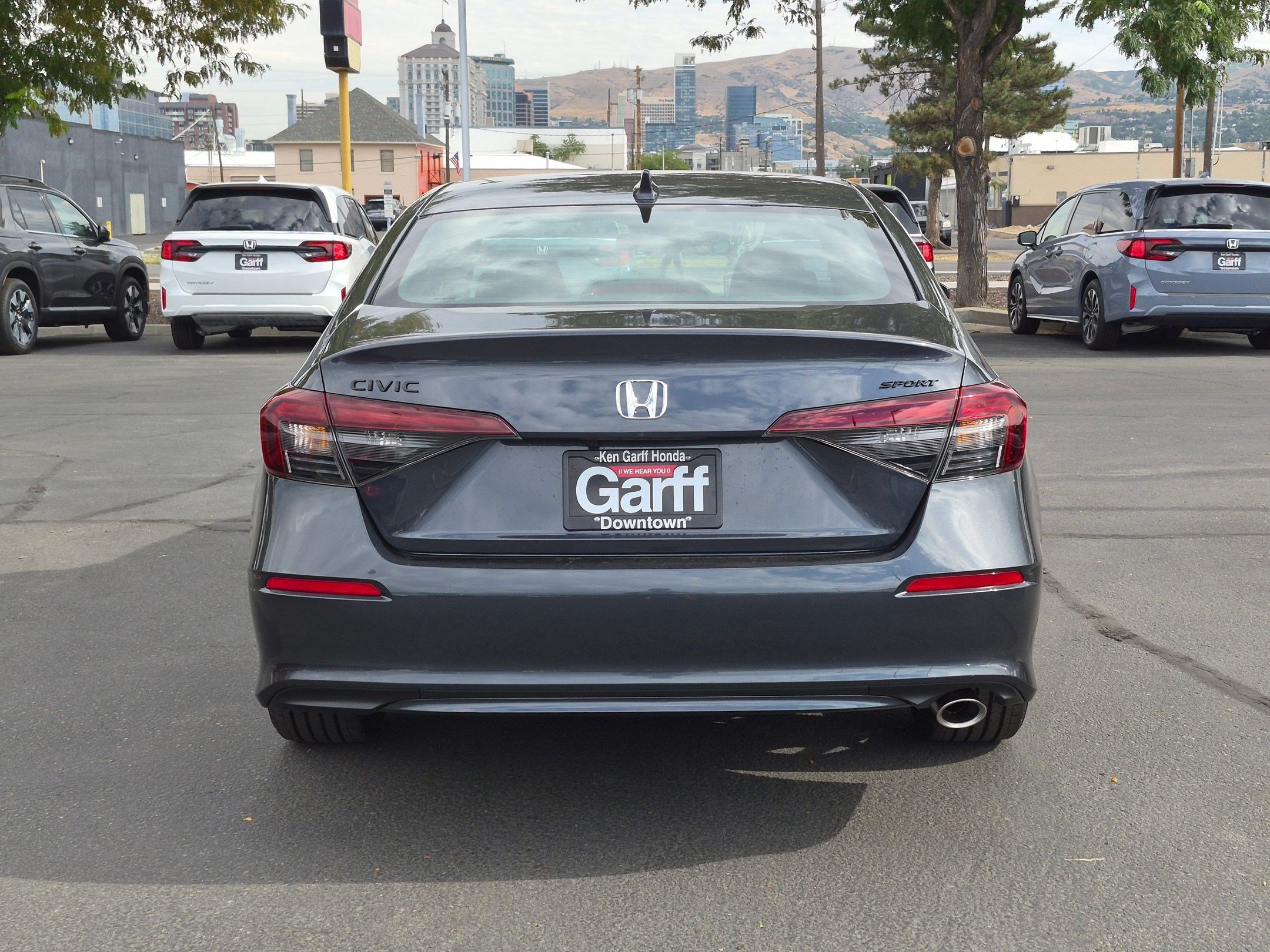 New 2026 Meteorite Gray Metallic Honda Sport image 4